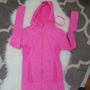 Zip up workout jacket